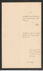 k.k. naturhistorisches Hofmuseum, Intendanzakten 1885-1896 (Hauer), Aktenzahl Z.170/1891, Seite 4